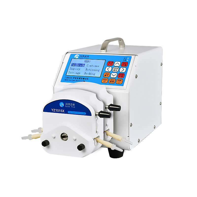 dual pump head lab peristaltic pump